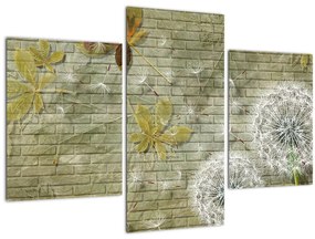 Tablou - Păpădii suflate de vânt (90x60 cm)