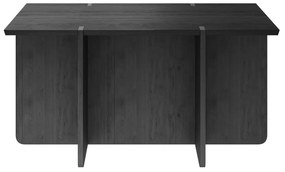 Bancă, colecția ENGAWA | Î 46 cm, L 90 cm, A 35 cm - Negru - Blomus