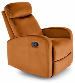 Fotoliu recliner Wonder velvet cinnamon H98 cm