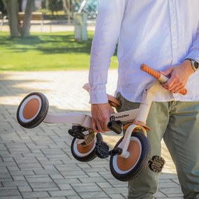 Tricicletă pentru copii PETITE&MARS 5 în 1 TURBO bej
