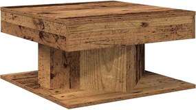 vidaXL Măsuță de cafea, lemn vechi, 55x55x30 cm, lemn prelucrat