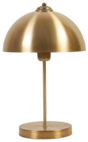 Veioză aurie cu abajur din metal (înălțime 40 cm) Lungo – Opviq lights