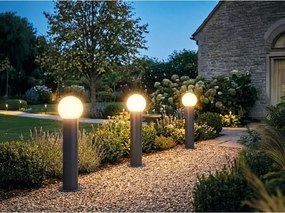 Kanlux 46083 - Lampă de exterior STONO 1xE27/15W/230V 50 cm IP65 antracit