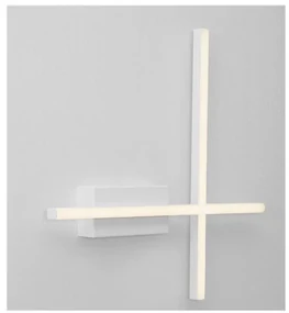 Aplica de perete LED design modern QUAM alb