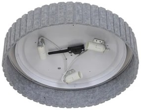 Nordlux - Plafonieră CORATO, 3x E14/15W/230V, Ø 42 cm, gri
