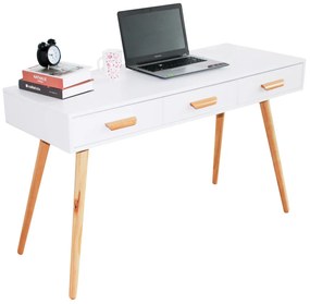 Birou cu trei sertare 120x45x75 cm