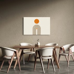 Tablou - Arcuri maro (90x60 cm)