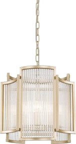 Brilagi - Candelabru suspendat pe lanț RAMOS 3xE14/60W/230V auriu