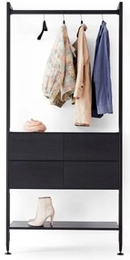 Mobilier pentru hol Edge by Hammel, negru