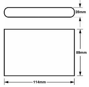 Aplică perete exterior LED FLOW 2xLED/3W/230V IP54 negru