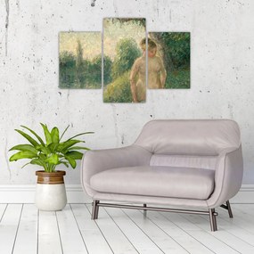 Tablou - Camille Pissarro, The Bather, reproducere (90x60 cm)