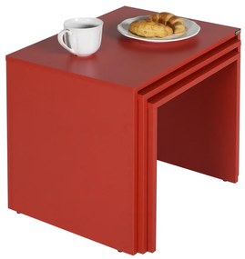 Masă pliabilă SHP Red, 3 buc