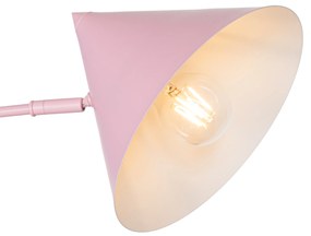 Lampa de perete de design roz reglabilă - Triangolo