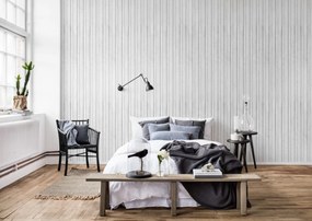 Fototapet, Swedish Cottage, White, Rebel Walls