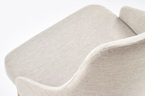 Scaun textil Toledo stejar miere/Inari22