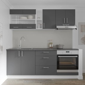 Corp Superior Karo, 1 Usa, Antracit/Alb, 40 x 30 x 60 cm