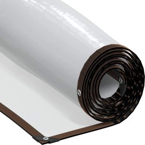 vidaXL Împătură cu ochiuri Transparent 10 x 12 m Polietilenă