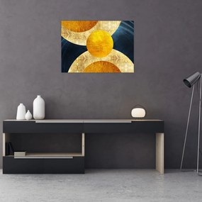 Tablou - Cercuri (70x50 cm)