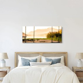 Tablou - balansoar în natură (120x50 cm)