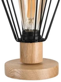 Lampă de masă Brilagi WOODY BASKET 1xE27/60W/230V stejar