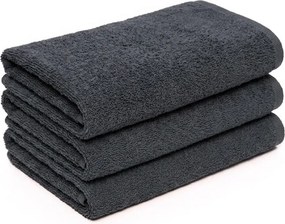 Prosop copii Bella gri inchis 30x50 cm, 100% bumbac