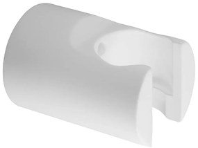 Suport pentru capul de duș alb din alamă ø 3,5 cm – Sapho