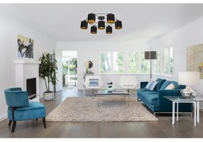 Eglo 97895 - Lustră aplicată STAITI 7xE27/40W/230V