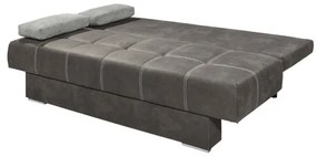 Canapea Extensibila Suzy Gri Deschis, 196 X 92 X 86 Cm