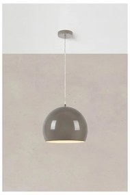 Lustră grej cu abajur din metal ø 28 cm Pop – Markslöjd