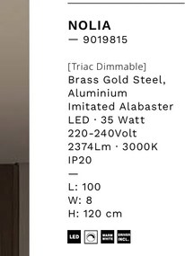 Lustra LED suspendata design liniar NOLIA