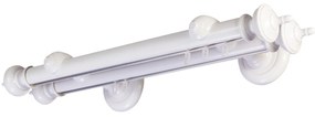 Galerie lemn perdea Saly Double 35mm cu aluminiu