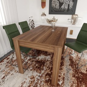 Masă de sufragerie Single Walnut