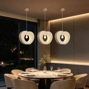 BRILAGI - Lampă suspendată pe cablu WABI SABI 1xE27/60W/230V Ø 38 cm albă