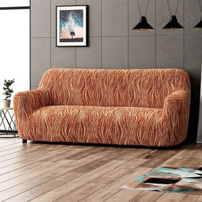 Gaico Huse bielastice UNIVERSO NOU dungi cărămizii fotoliu triplu (l. 170 - 220 cm)