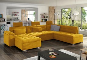 Supermobel Canapea in forma de U PRESTO, 350x101x205, Zetta 291/Zetta 293, dreapta