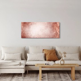 Tablou - Mandala roz (120x50 cm)