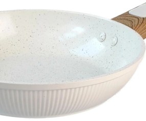 Tigaie cu suprafață ceramică Kitchisimo Bianco 20cm, diam. 20 cm