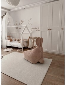 Fotoliu puf pentru copii roz deschis Funny Bunny – The Brooklyn Kids