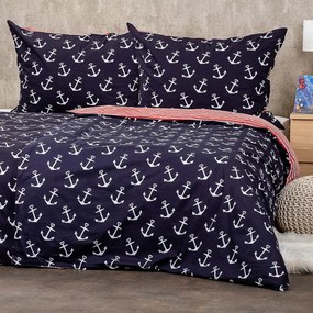 Lenjerie de pat din bumbac 4Home Marine, 160 x 200 cm, 70 x 80 cm