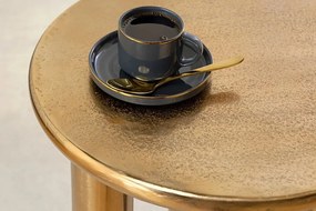 Masuta Laterala, Aluminiu, Auriu, ABSTRACT 55cm