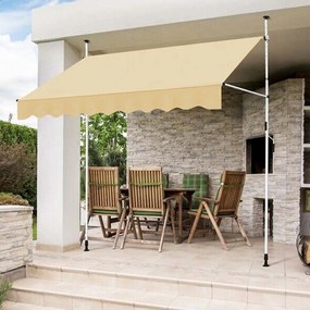 Copertina retractabila-bej-250x120 cm