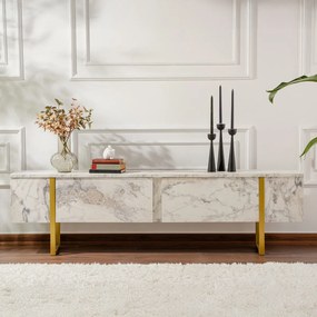 Masă TV Serenity Gold
