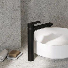 Baterie lavoar inalta Kludi Zenta SL 240 monocomanda finisaj negru mat