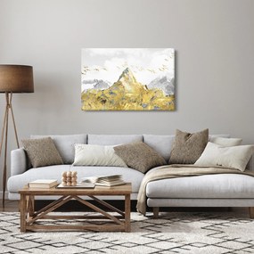 Tablou - Munte auriu (90x60 cm)