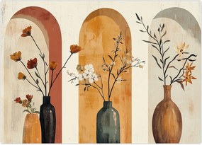 Tablou - Vaze în arcade (70x50 cm)