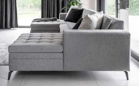 Colțar lemn masiv Formă U Extensibil Verti 350x170cm Personalizabil