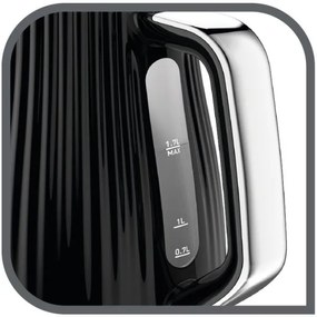 Fierbător de apă LOFT 1,7 l 2400W/230V negru Tefal