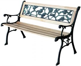ShopJK BANCĂ DE GRĂDINĂ 122 X 56 X 74 CM MEB2769