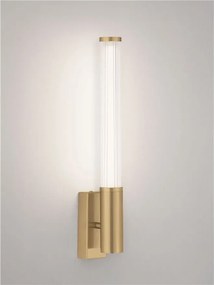 Aplica de perete LED baie IP44 NOLD aurie