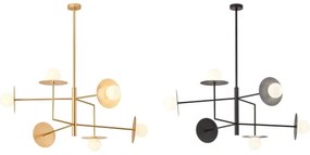 Abajur de rezervă pentru lustră, pentru lampă Redo UN1696_1 PLATO d. 10 cm alb